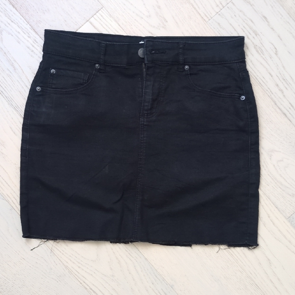 Garage Black Mini Skirt